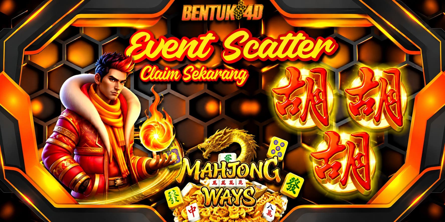 Event Scatter Mahjongways BENTUK4D 